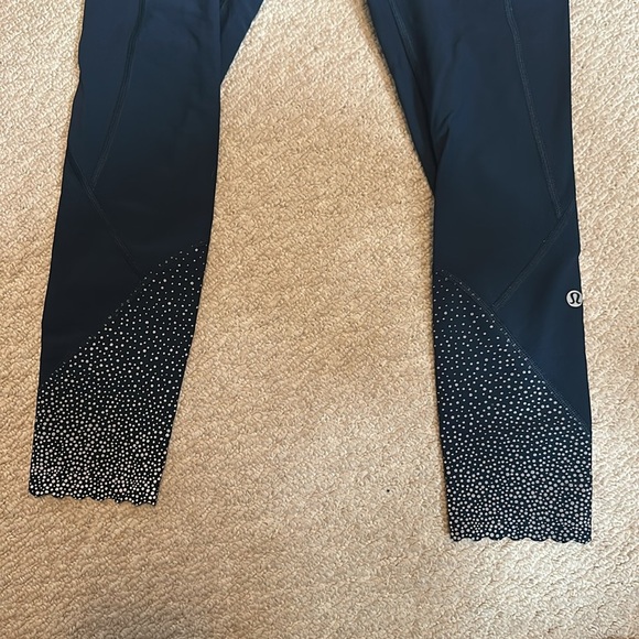 Lululemon Women’s Tight Stuff Tight II Jaded Blue Leggings Size 6 - Picture 7 of 10